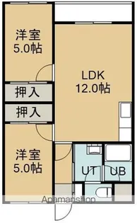 フロムK【3階】の間取り